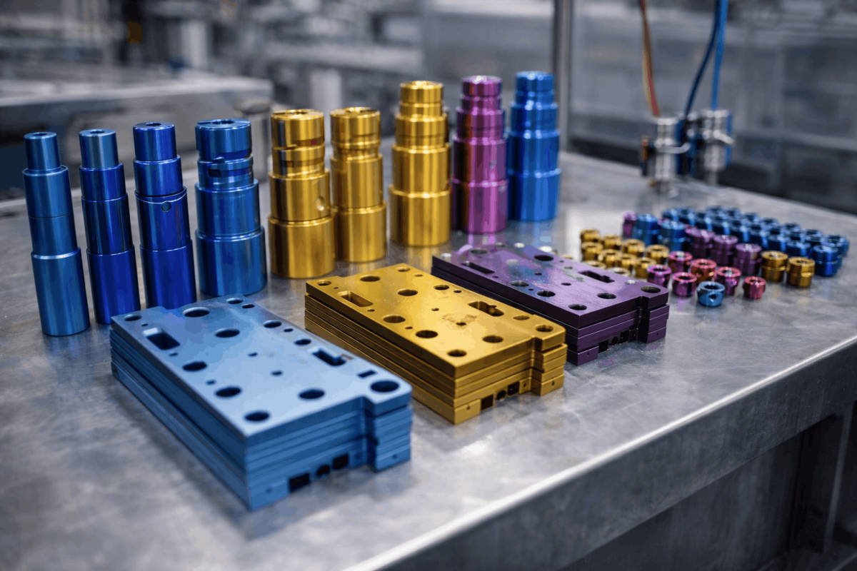 Precision Metal Finishing and Anodizing Process
